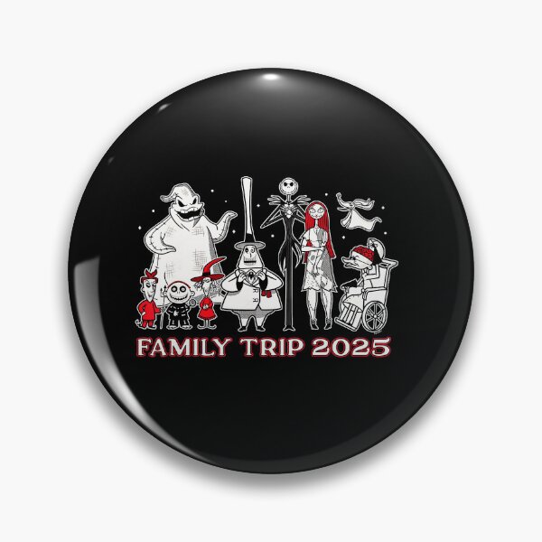 Item preview,  The Nightmare Before Christmas Bwr Family Trip 2025  designed and sold by jeffgonzales.