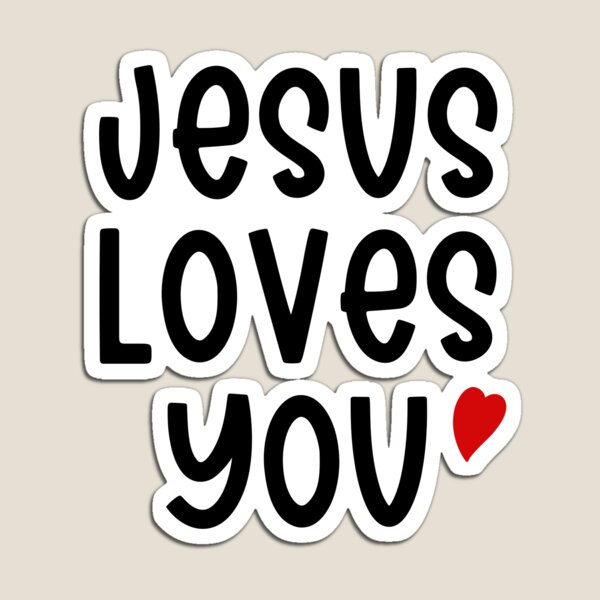 Item preview, Jesus Loves You designed and sold by Willow & Grace Designs.