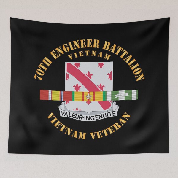 Item preview, Army - 70th Engineer Battalion VN SVC Ribbons X 300 designed and sold by Military Insignia Products.