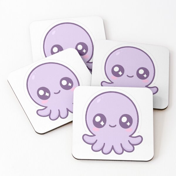 Item preview, Little Kawaii Octopus designed and sold by maciejdesing.