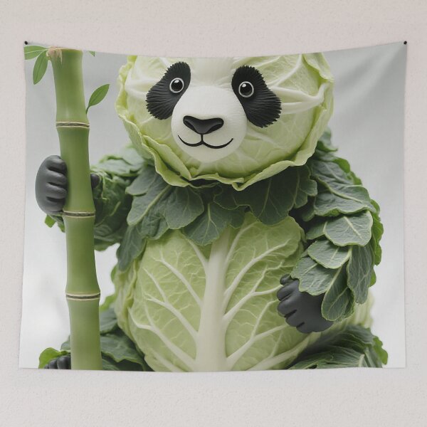 Item preview, Cabbage Panda Hugging Bamboo designed and sold by S-Viirgo.
