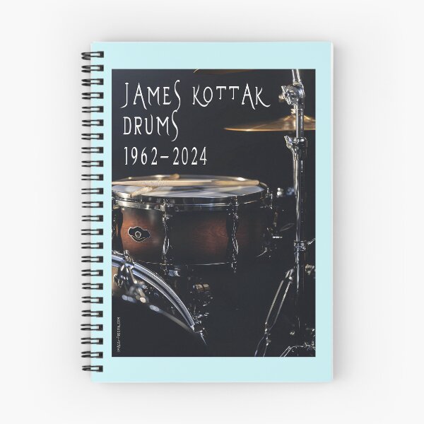 Item preview, JAMES-KOTTAK-1962---2024---PHOTO-DRUMS-D40 designed and sold by ZachCampbell3.