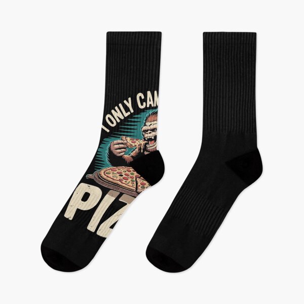 Item preview, I Only Came for the Pizza - Bigfoot Saying Pizza Quote designed and sold by dainegilbert.