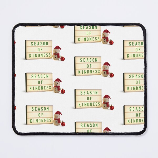 Item preview, Season of kindness lightbox with festive snowman and ornament, perfect for Christmas themes, AI generated designed and sold by dvoevnore.