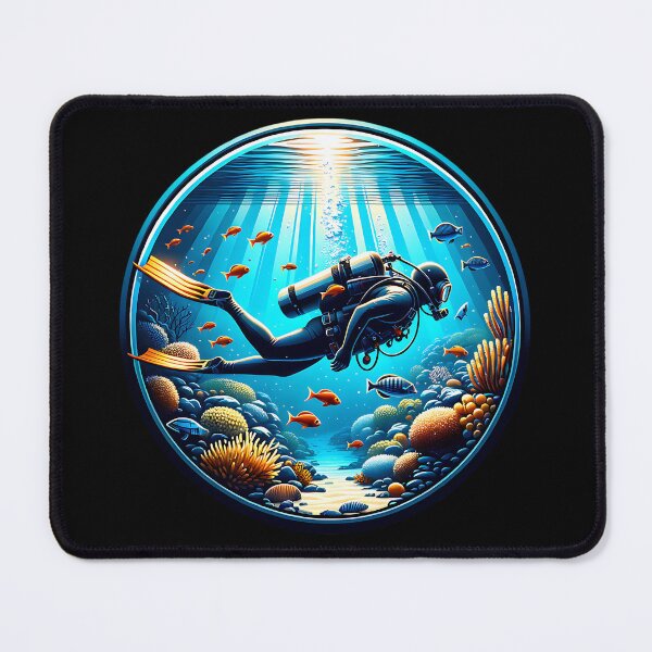 Item preview, Cool diver design designed and sold by ReneMM.