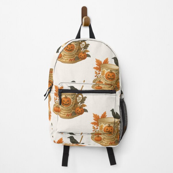 Item preview,  Halloween Tea Cup Vintage Fall Art designed and sold by freackly.