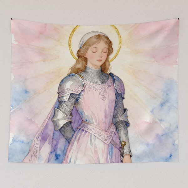 Item preview, Joan of Arc – The Sacred Warrior of Light designed and sold by SoniaSarkali.