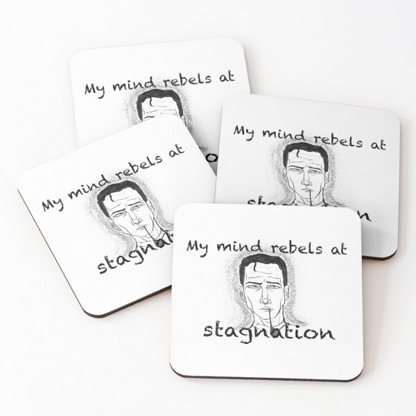 Item preview, My Mind Rebels At Stagnation designed and sold by QuillAndBrush.