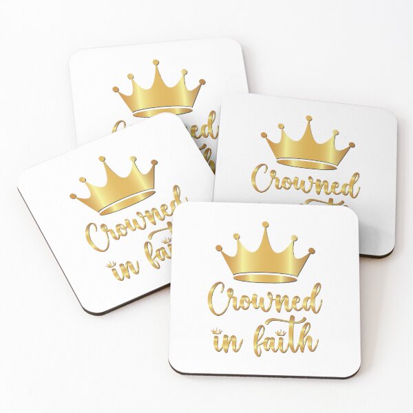 Item preview, Crowned in Faith Gold Upright designed and sold by "Crowned in Faith" Shop.
