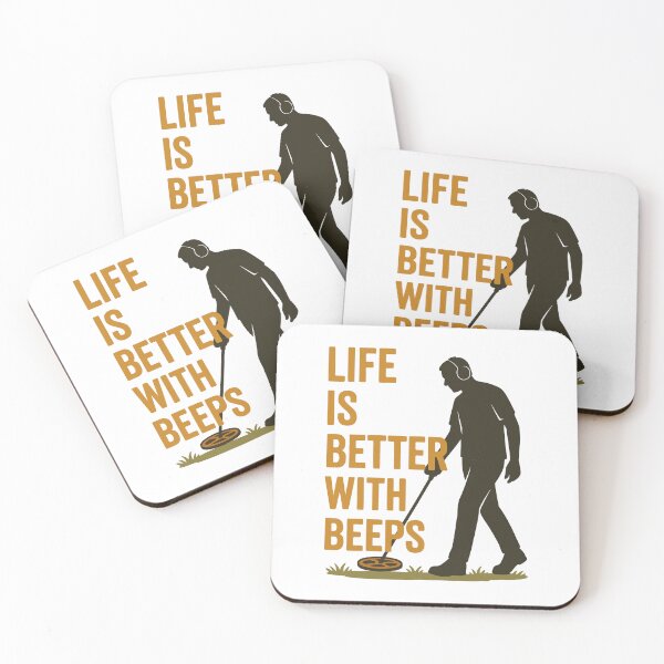 Item preview, Life Is Better With Beeps Metal Detector Fun designed and sold by LuminOrb.