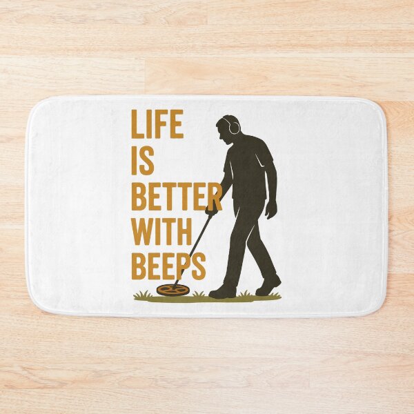 Item preview, Life Is Better With Beeps Metal Detector Fun designed and sold by LuminOrb.