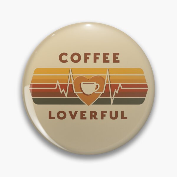 Item preview, Coffee loverful retro vintage 70th design  designed and sold by Happyhoo1.