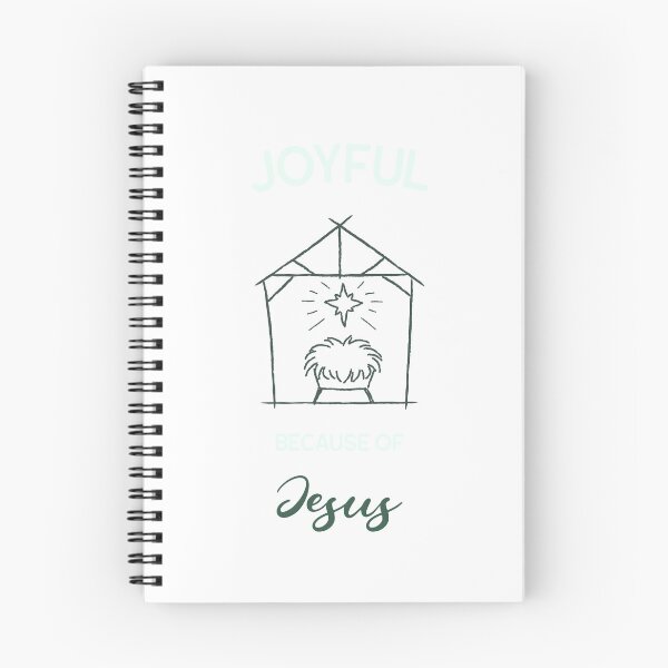 Item preview, Joyful Because of Jesus Christian T-shirt designed and sold by Ever-Kind.