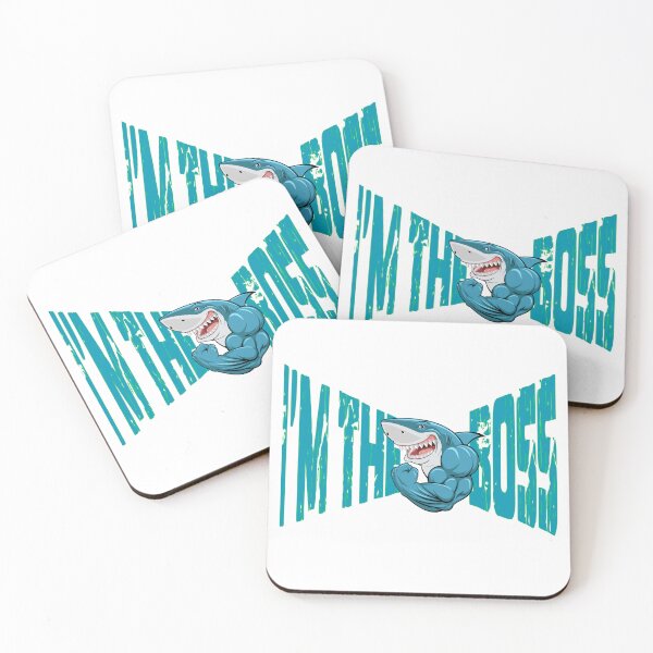 Item preview,  Confident Shark Breaking Through Bold Words designed and sold by the wellness script.