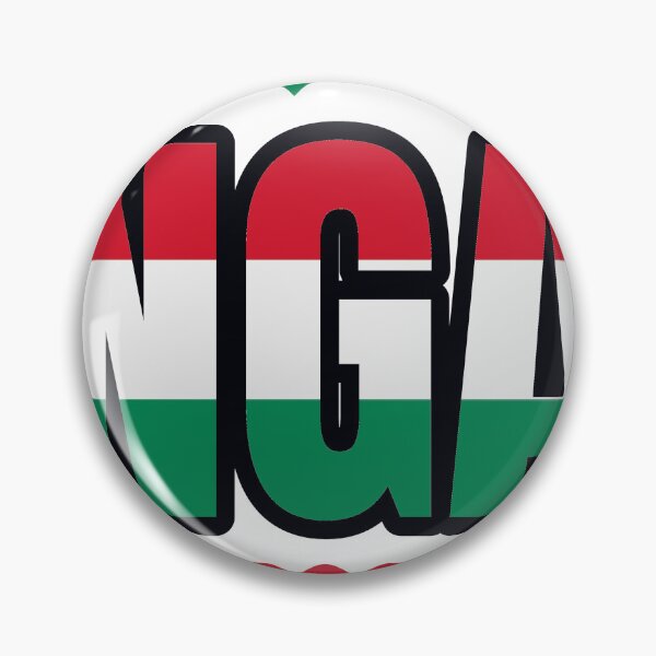 Item preview, Hungary Flag Letters And Hearts designed and sold by TheIconSmith.