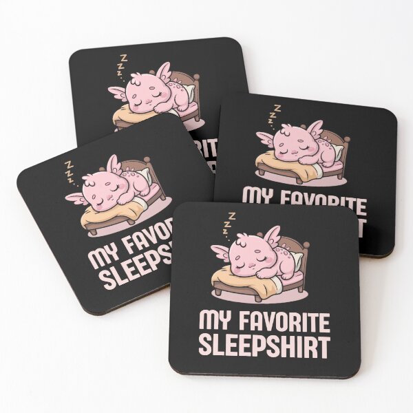 Item preview, Funny Axolotl Favorite Sleepshirt Sleeping Pajamas   designed and sold by ZACK ART.