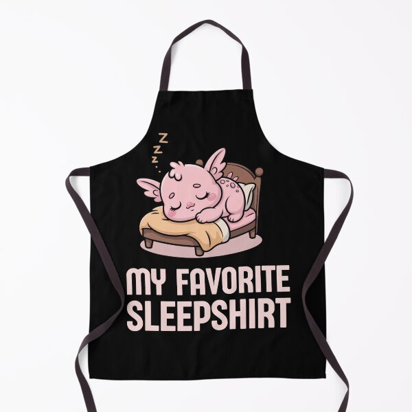 Item preview, Funny Axolotl Favorite Sleepshirt Sleeping Pajamas   designed and sold by ZACK ART.