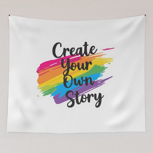Item preview, Own Story Rainbow Burst designed and sold by lorand-designs.