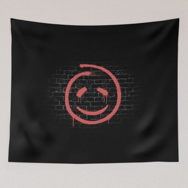Item preview, Smile John Red designed and sold by Lateral-Art.