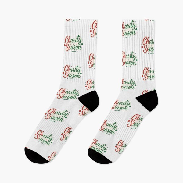Item preview, Charity season text in festive colors with isolated design, AI Generated designed and sold by dvoevnore.