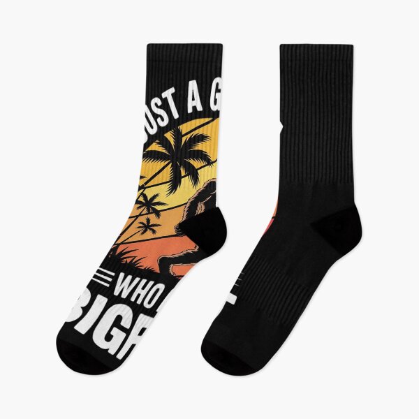 Item preview, Just A Grandma Who Loves Bigfoot designed and sold by KonstanKoraner.