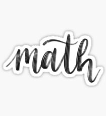 Math - Folder/Binder Sticker Sticker