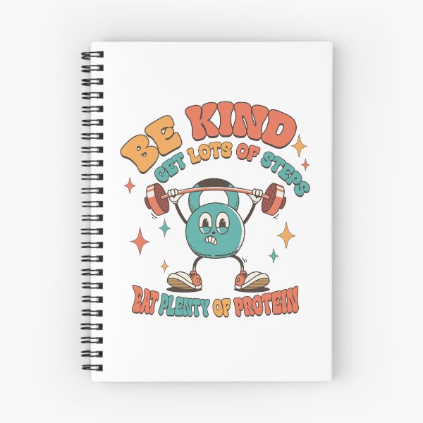 Item preview, Be Kind, Get Lots of Steps, Eat Plenty of Protein, Kettlebell, Workout, Gym designed and sold by aryan10.