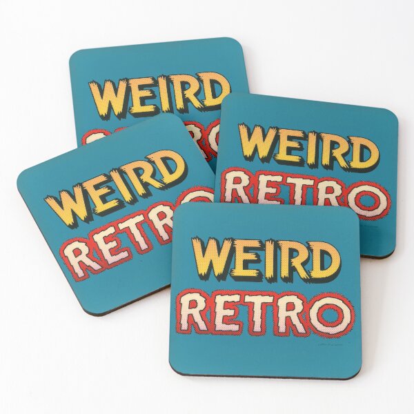 Item preview, WEIRD RETRO LOGO designed and sold by Retro Pop Art - Udo P. Linke.
