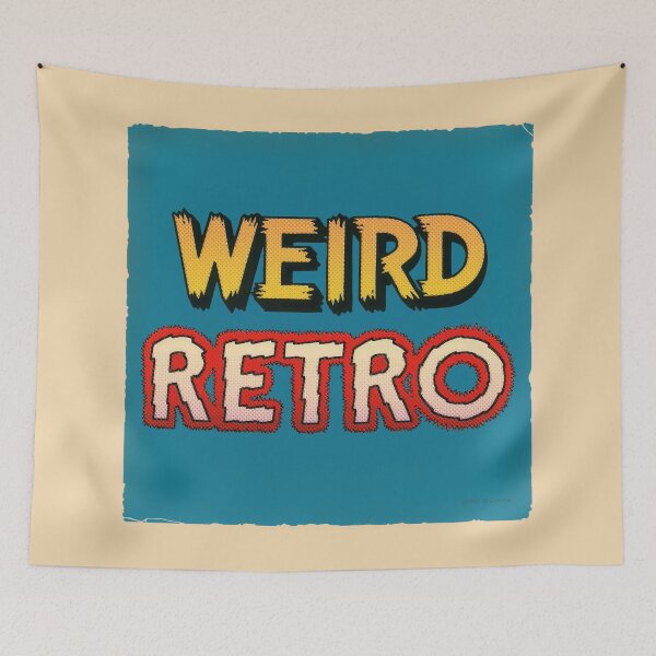 Item preview, WEIRD RETRO LOGO designed and sold by Retro Pop Art - Udo P. Linke.
