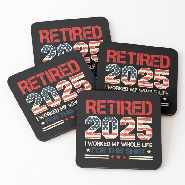 Item preview, Retired 2025 Retirement Worked Whole Life For This Mens  designed and sold by sparks269.