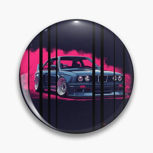 Item preview, B.W30 the Power of the 3 series drifting with neon smoke, retro 80s 10 designed and sold by Neon G.