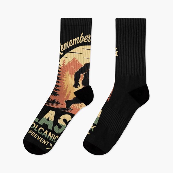 Item preview, Lassen Volcanic National Park California Bigfoot  designed and sold by KonstanKoraner.
