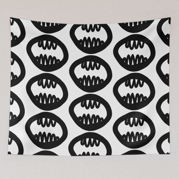 Item preview, Monster Mouth - Double (mono) designed and sold by helengarvey.
