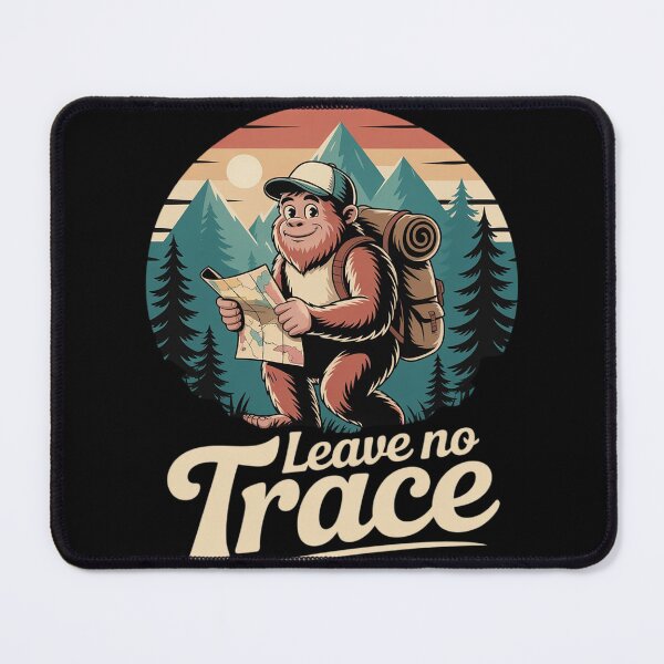 Item preview, Leave No Trace Bigfoot Hiking designed and sold by KonstanKoraner.