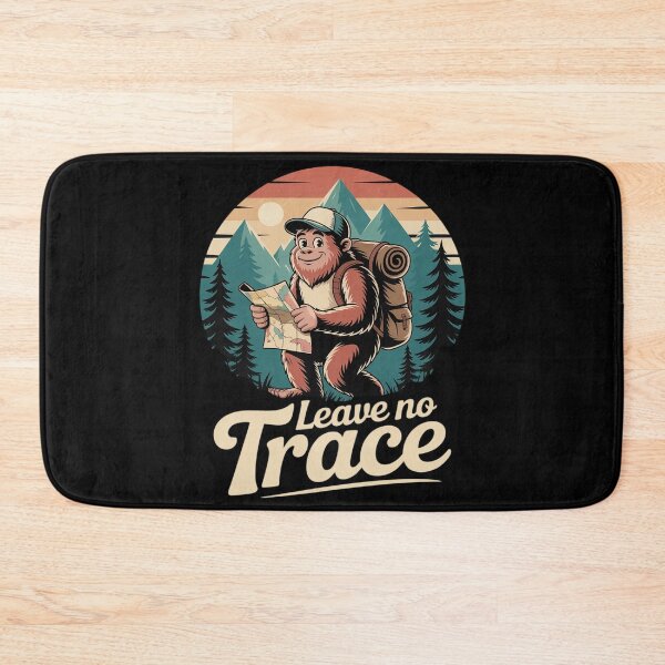 Item preview, Leave No Trace Bigfoot Hiking designed and sold by KonstanKoraner.