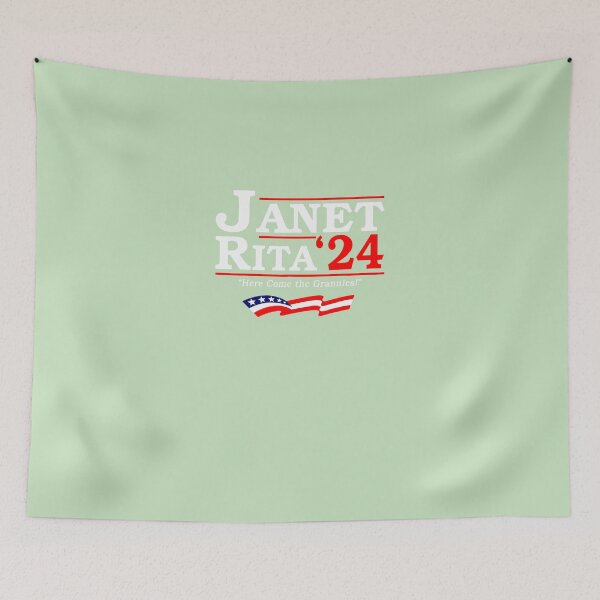 Item preview, JANET-AND-RITA-HERE-COME-THE-GRANNIES-PRESIDENT-2024 designed and sold by IsaacKelly2121.