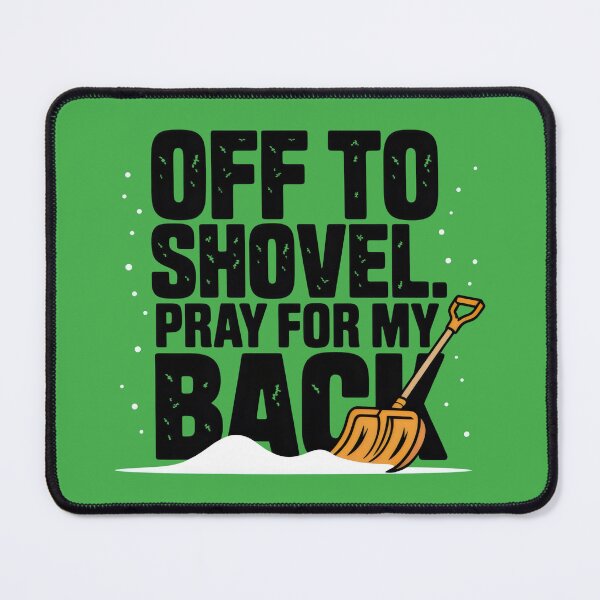 Item preview, Off To Shovel designed and sold by MyHappyArtShop.