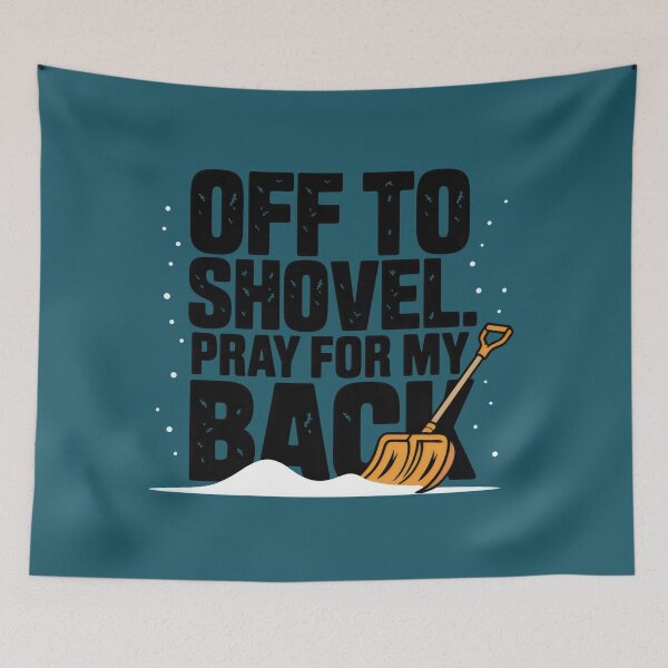 Item preview, Off To Shovel designed and sold by MyHappyArtShop.