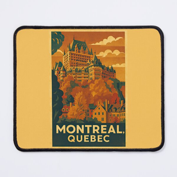 Item preview, Montreal Quebec Travel Poster designed and sold by VoglR.