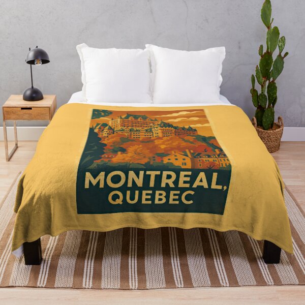 Item preview, Montreal Quebec Travel Poster designed and sold by VoglR.