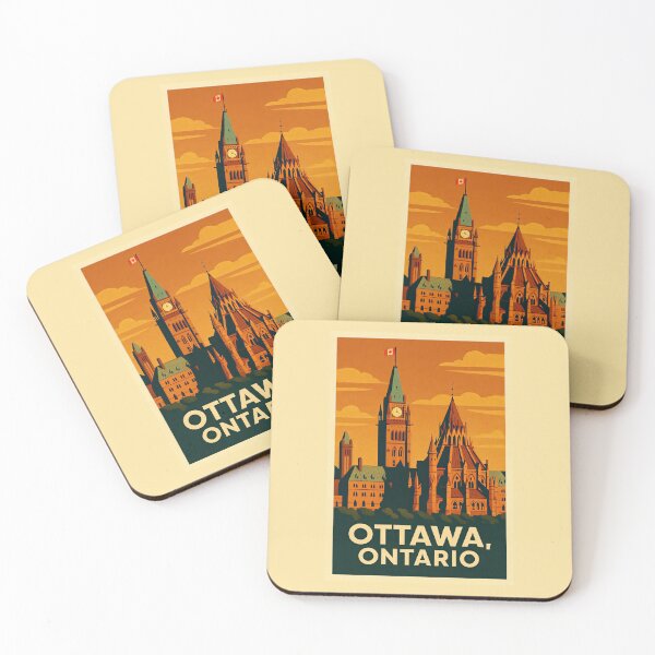Item preview, Ottawa, Ontario Travel Poster designed and sold by VoglR.