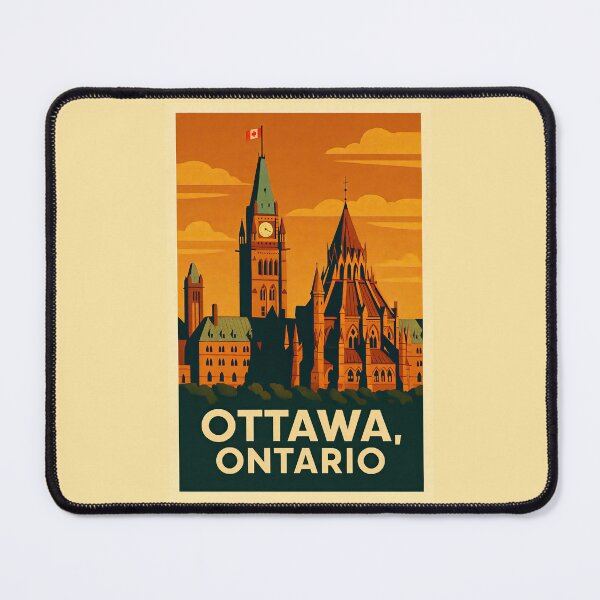 Item preview, Ottawa, Ontario Travel Poster designed and sold by VoglR.