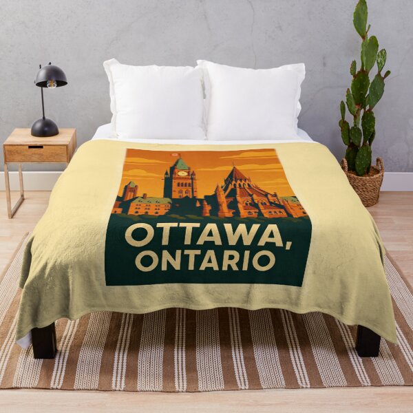 Item preview, Ottawa, Ontario Travel Poster designed and sold by VoglR.