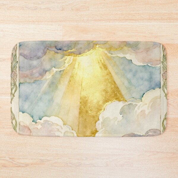 Item preview, Golden Light – Divine Radiance Through the Clouds designed and sold by SoniaSarkali.