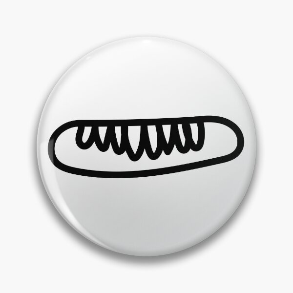 Item preview, Monster Mouth - Wide (mono) designed and sold by helengarvey.