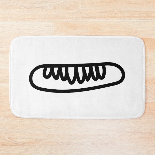 Item preview, Monster Mouth - Wide (mono) designed and sold by helengarvey.