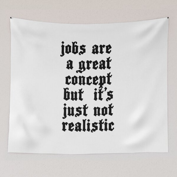 Item preview, jobs are a great concept but it's just not realistic designed and sold by BritySpear.