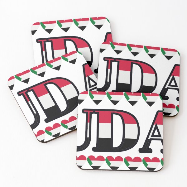 Item preview, Sudan Flag Letters And Hearts designed and sold by TheIconSmith.