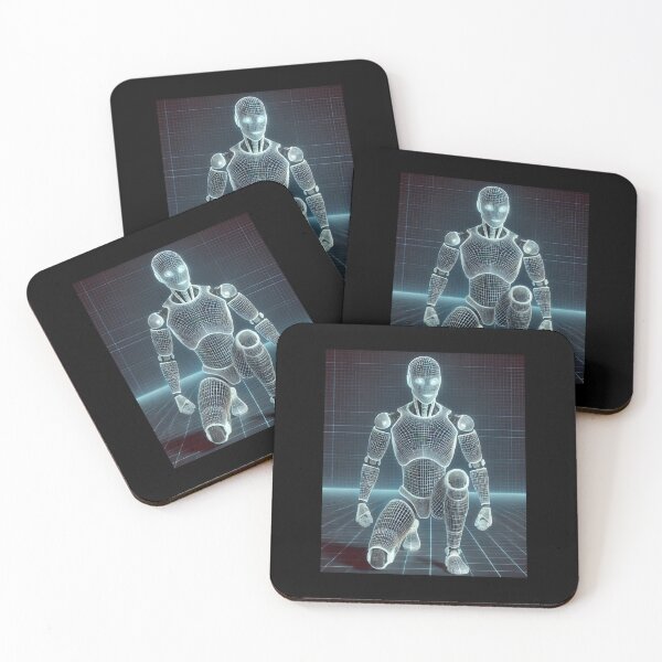 Item preview, Futuristic Humanoid Robot designed and sold by TEEJAMBOREE.