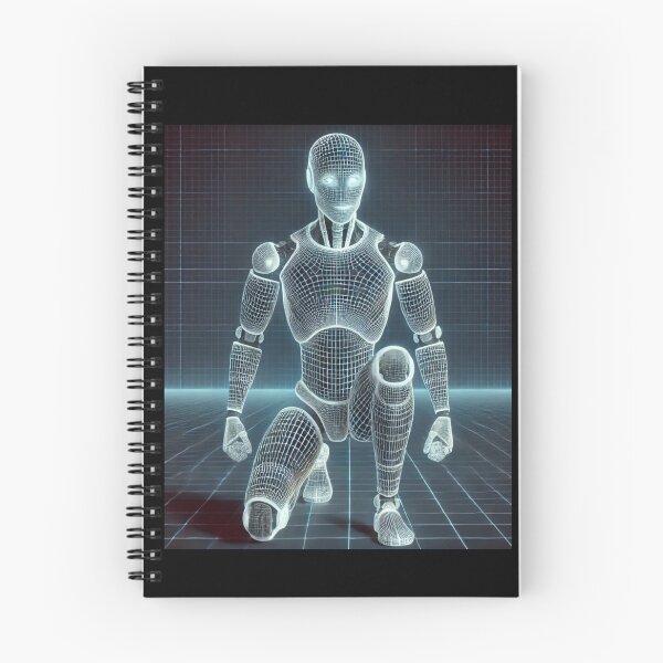 Item preview, Futuristic Humanoid Robot designed and sold by TEEJAMBOREE.